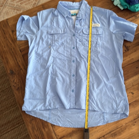 Magellan Women's Short Sleeve Shirt Collection - White, Blue, Green Size L - Picture 5 of 11